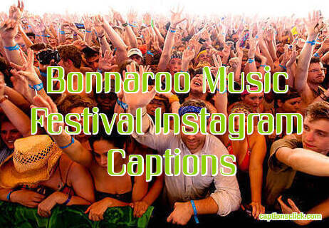 Bonnaroo Music Festival Captions
