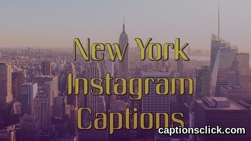 67+ Best New York Instagram Captions- Funny, Cute and Clever Captions -  Captions Click