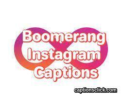 Captions For Boomerangs