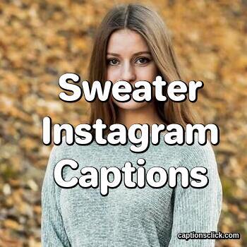 Sweater Captions