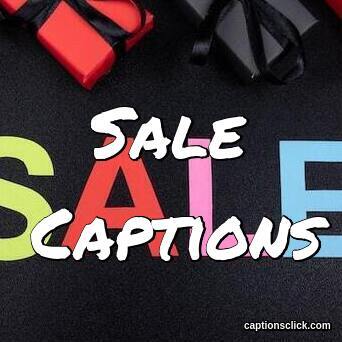 Sale Captions